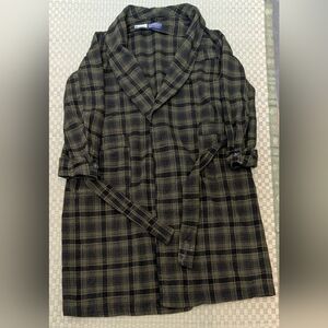 Pendleton 100% Wool Robe Green Men's One Size Made in USA